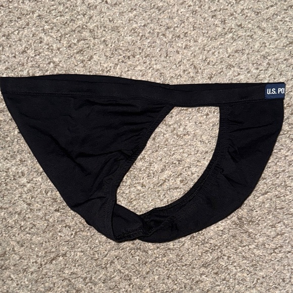U.S. Polo Assn. Black Men's Bikini Briefs - Picture 6 of 6